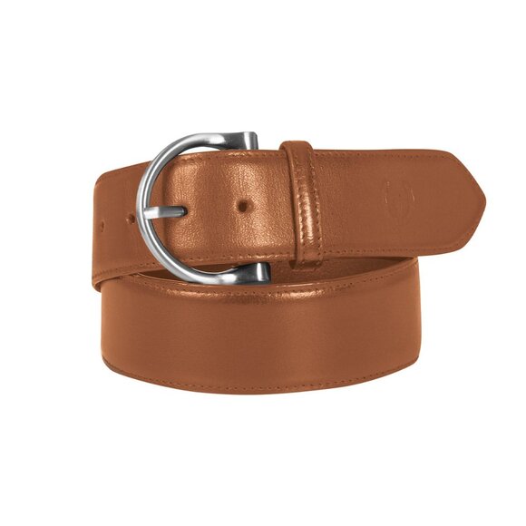 Kerrits Simple D Equestrian Leather Belt Size M/LCOGNAC / M/L